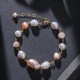 Euro court style natural pearl bracelet