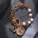 Luxuriöses Armband mit Perlenanhänger