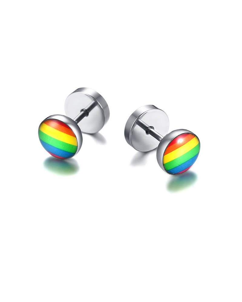 Rainbow earrings 2 colors