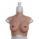 D-cup breastplate cross dresser air bag