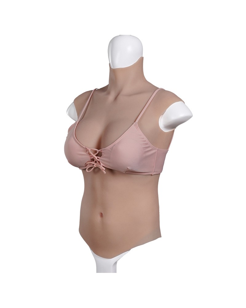 Half body silicone breast plate air bag C - E Cup