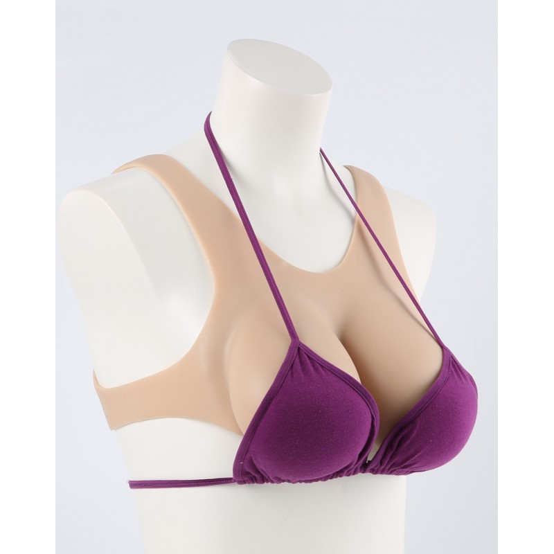 Easy to use Comfort C-cup Silicone Breastplate fitted - Super X Studio