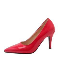 Classic Red Patent Leather Heels
