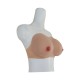 D Cup back adjustable strapless silicone Breastplate For Crossdressing