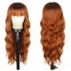 Glamorous extra long curly synthetic wigs with bands
