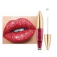 Matte pearlescent liquid lipstick with non-stick formula for captivating lips