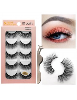 Perfect 10 Pairs of Eyelashes Set Style 03