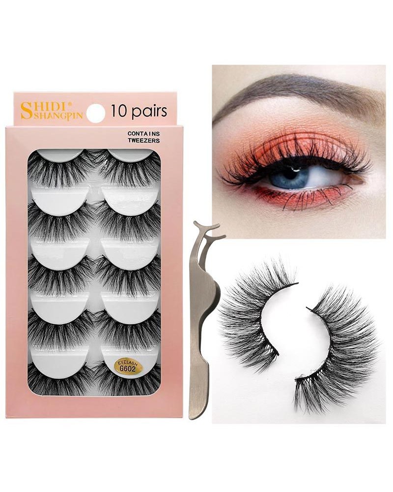 Perfect 10 Pairs of Eyelashes Set Style 03