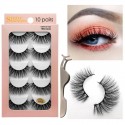 Perfect 10 Pairs of Eyelashes Set Style 03