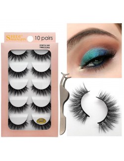 Perfect 10 Pairs of Eyelashes Set Style 04