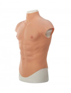 Silicone Realistic Muscle Suit Without Arms