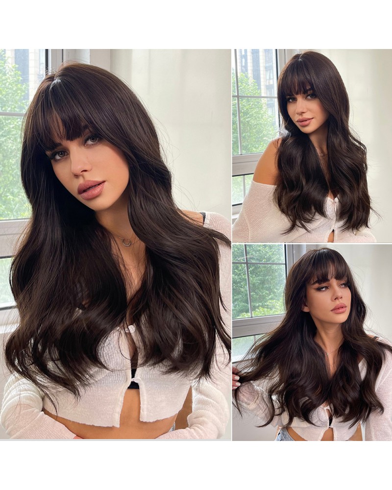 Premium Long Wig with Bangs Femboy