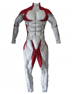 Toon Red Wolf Muscle Zentai Suit