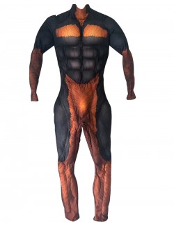 Toon Doberman Muscle Petsuit