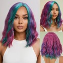 Pride Rainbow Bob Wig Celebration Premium Colorful Short Hair