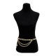 Chain belt necklace in 2 colors