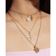 Jewelry chain necklace set 4 in 1