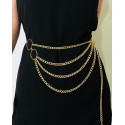 O ring chain belt in 2 colors