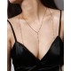 Body chain jewelry synthetic crystal