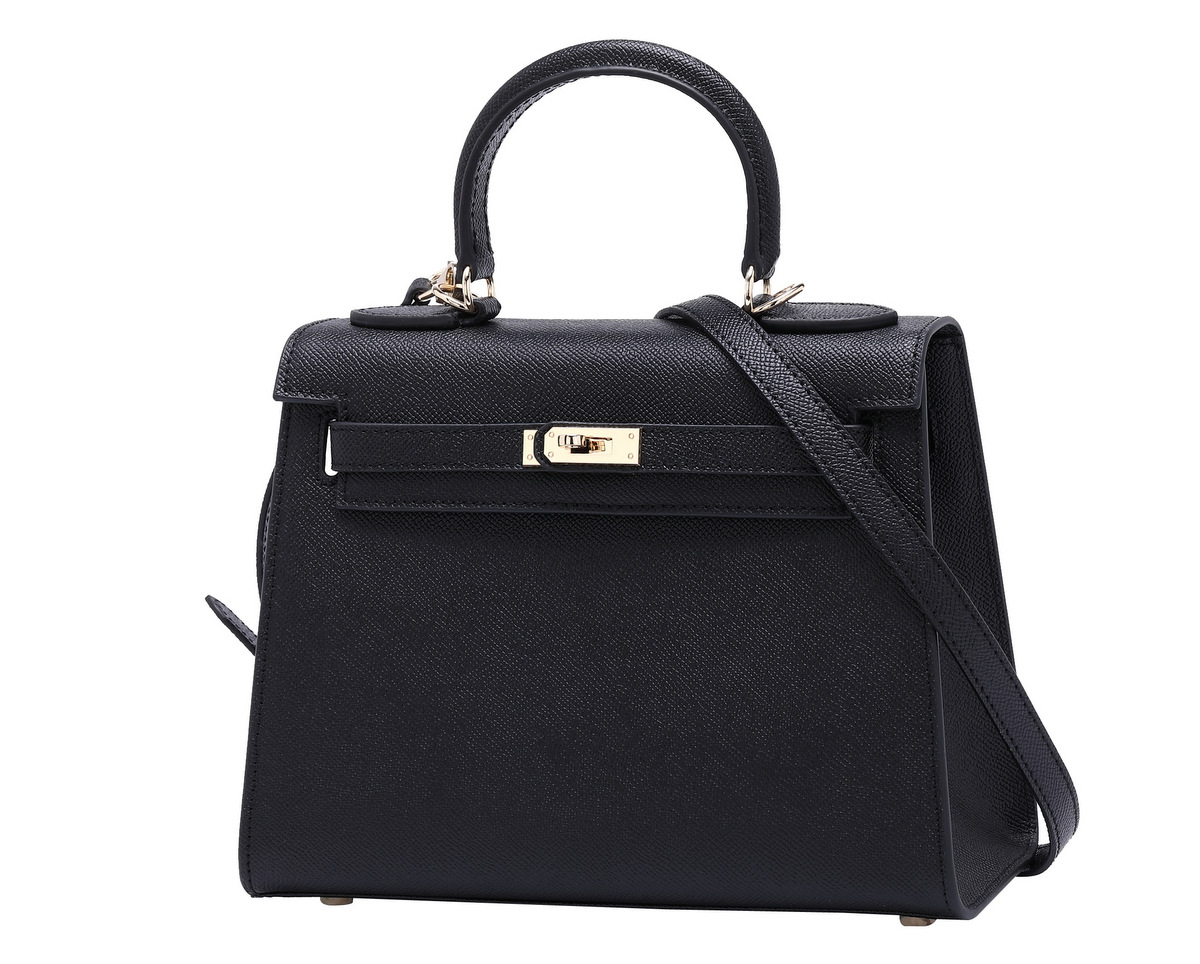 Small female leather Kelly shoulder handbags
