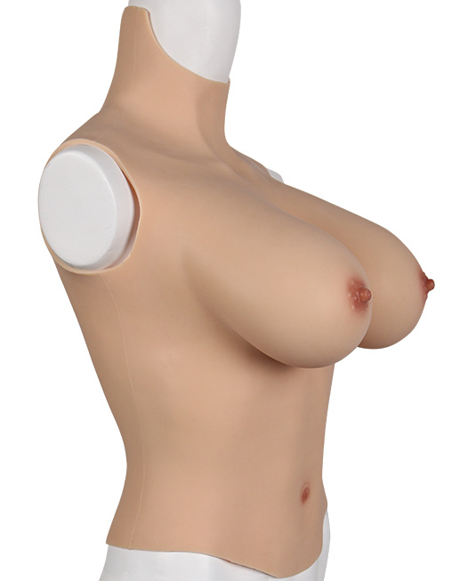 New E Cup silicone bust breast plate