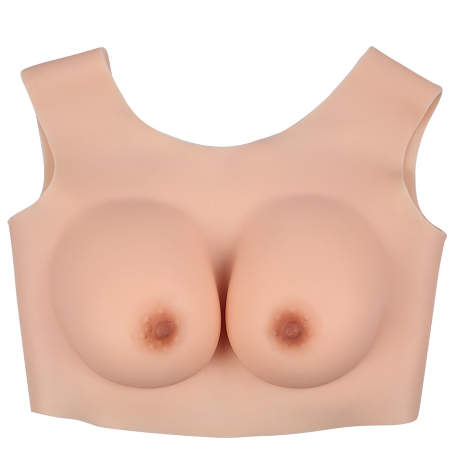 small silicone breastplates