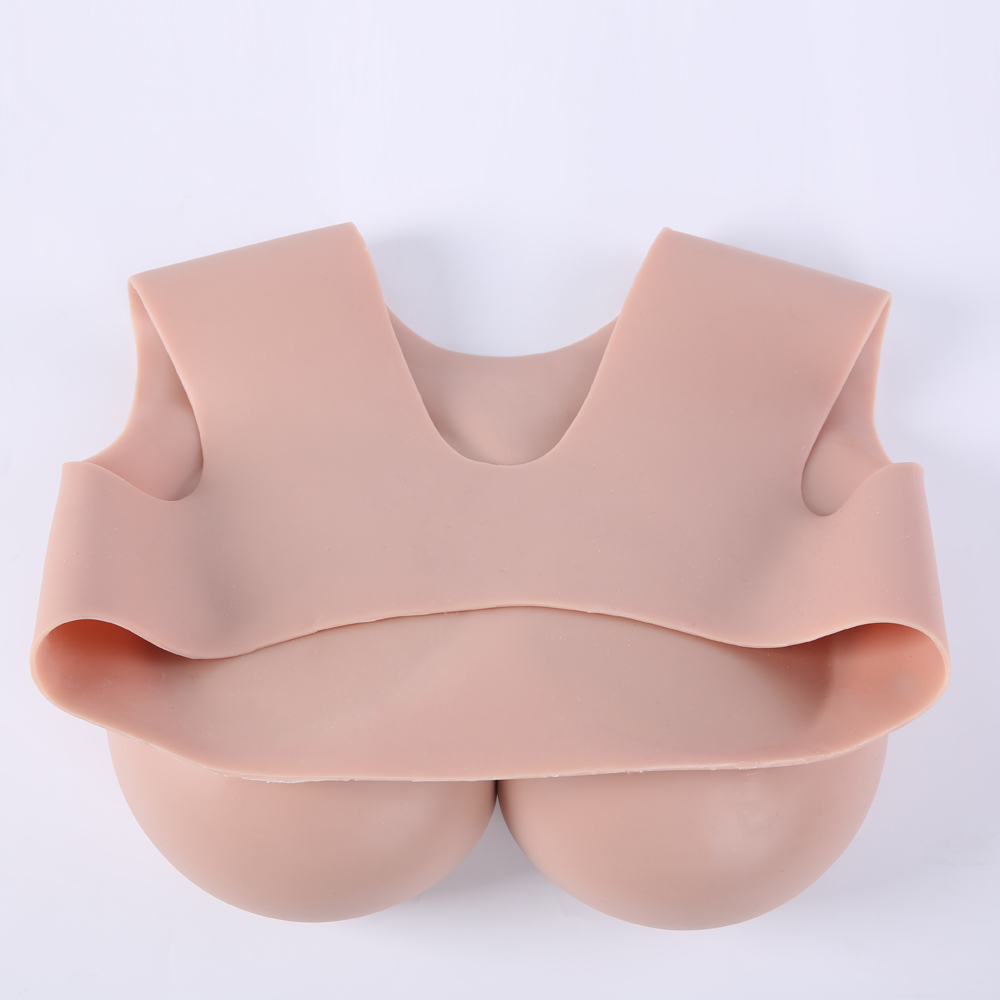 Inexpensive H cup silicone fake breasts