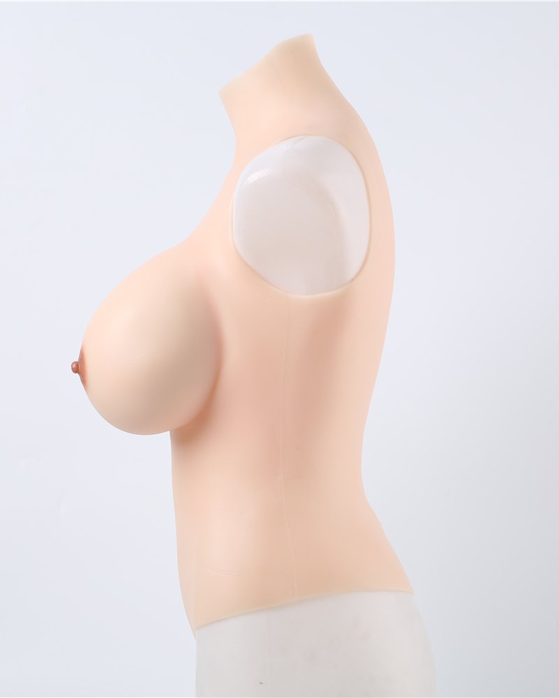 skin-friendly silicone breastplate