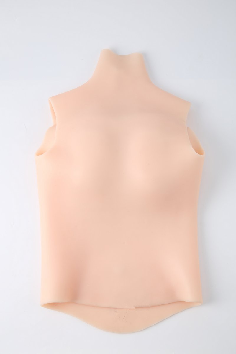cheap breastplate realistic silicone breast for trans women