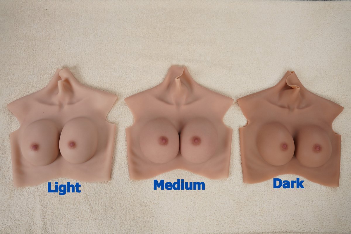 False breast plate high quality available in 3 colors