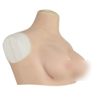 Poitrine Silicone Encolure Haute Bonnet B/C