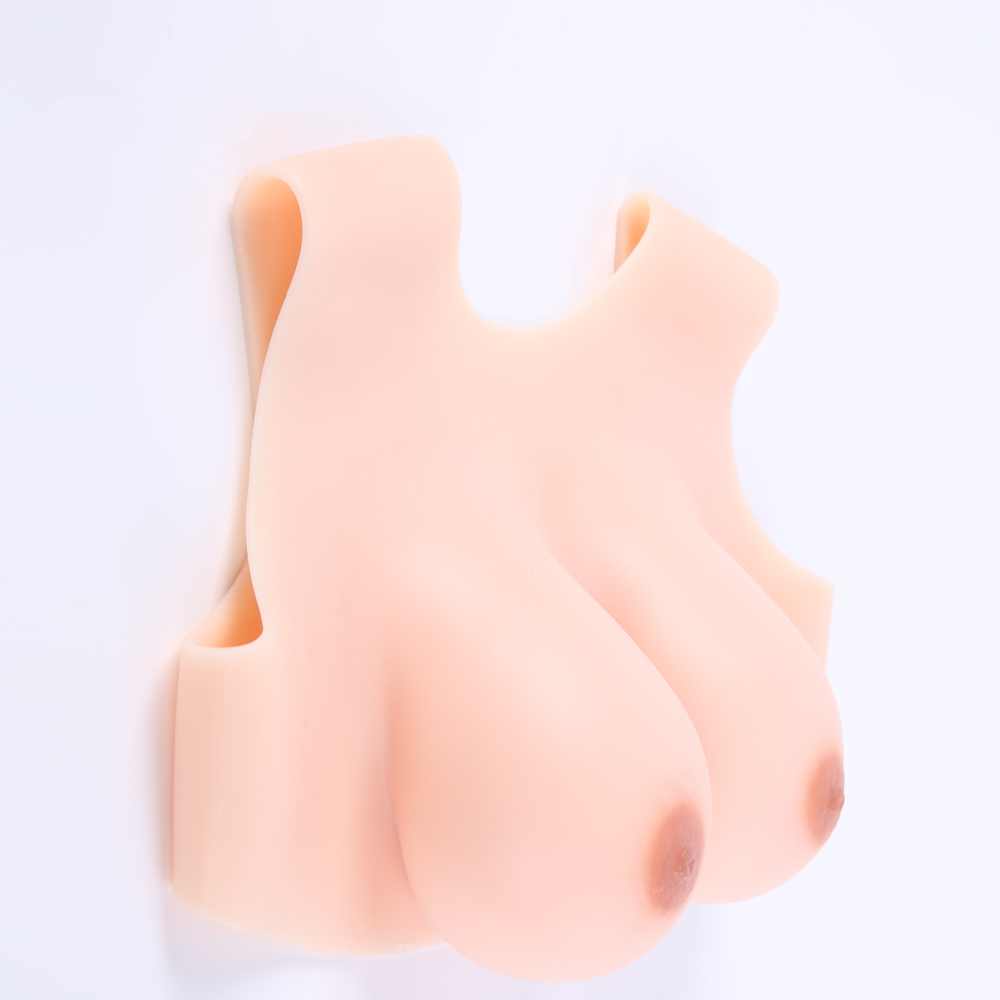 Silicone breast forms drag