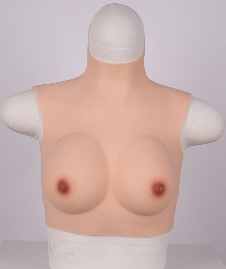 le nouveau buste faux seins leger silicone pas cher