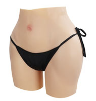 Pantalon Silicone Fonctionnel à Gros Fessier pour Travestissement