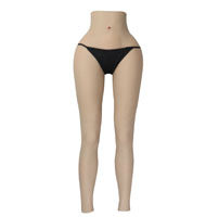 Leggings Pantalon Silicone Faux Vaginal avec Insert Trou Pénétrable