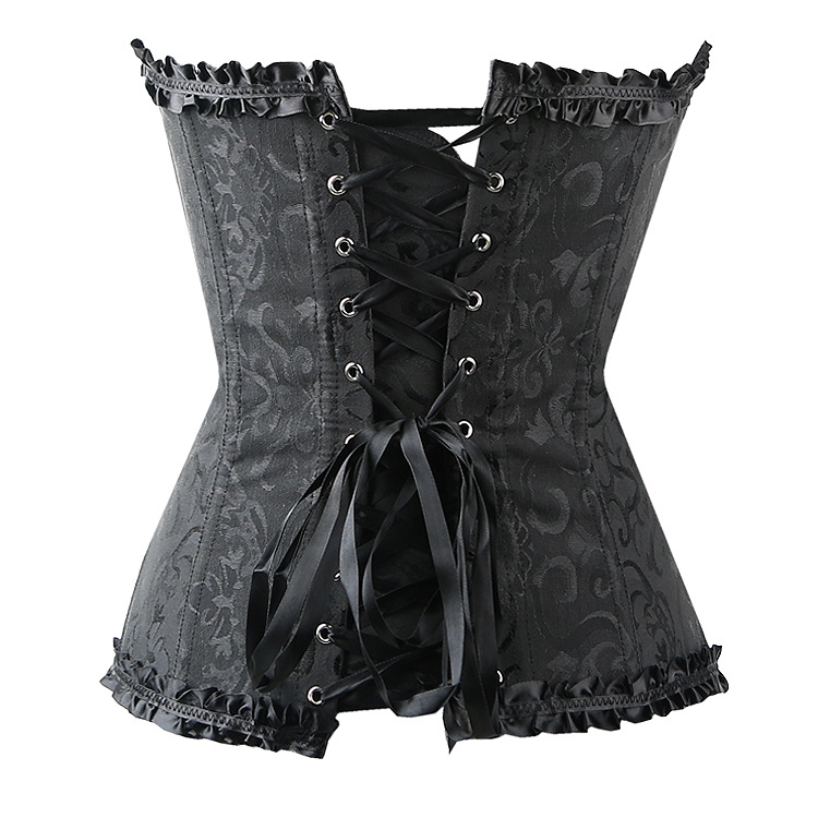 drag queen black corset