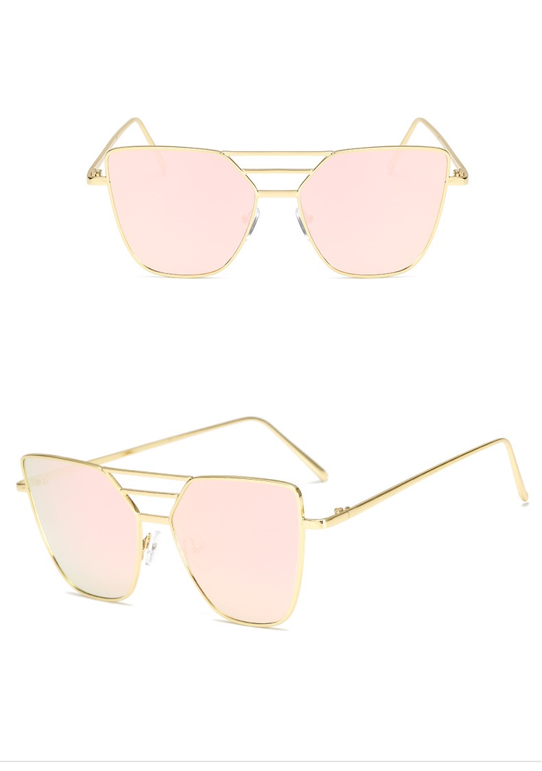 cheap aviator sunglasses rose lenses