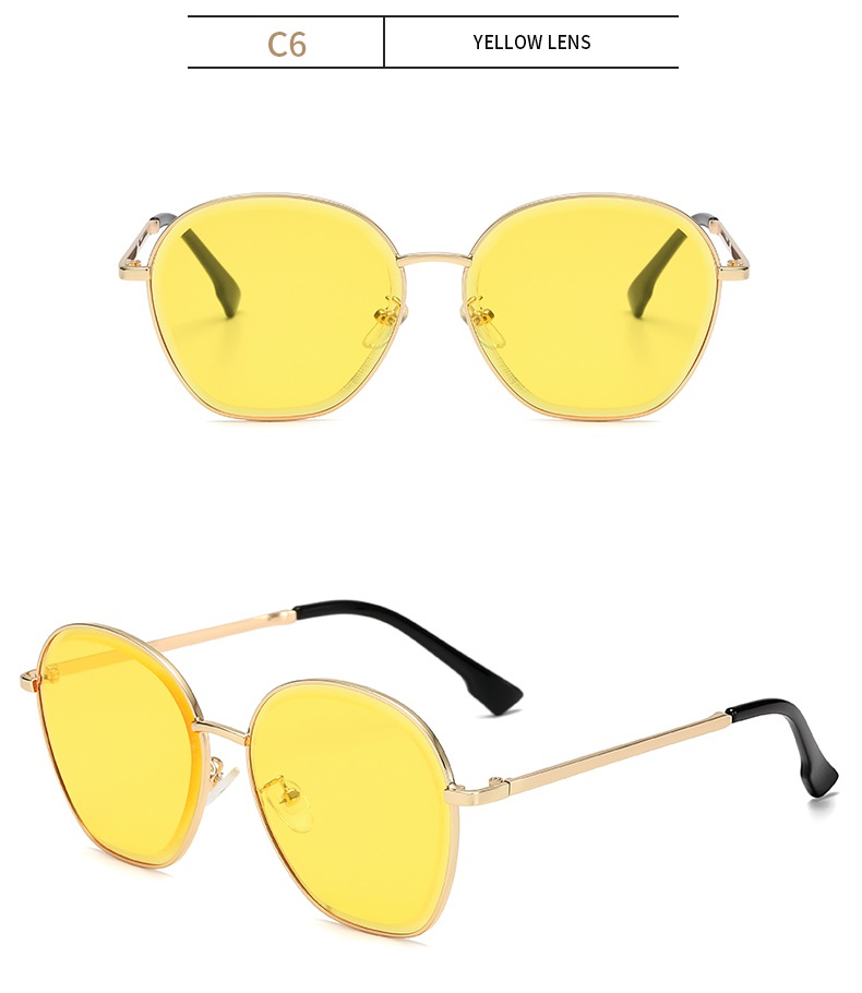 gold frame sunglasses affordable