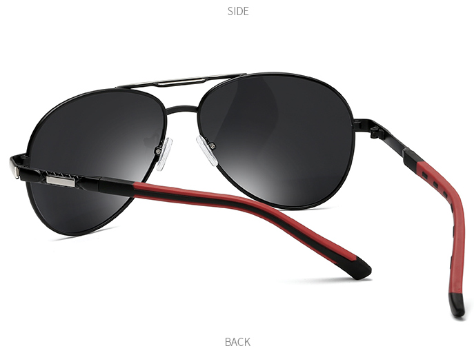 Unisex polarized sunglasses vintage aviator sun glasses low cost