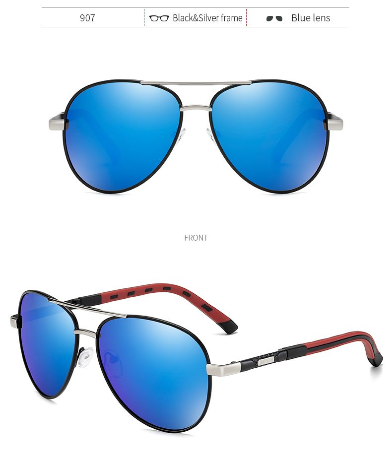 affordable polarized vintage pilot sunglasses