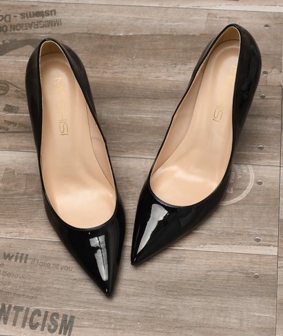 coated heels large size T girl