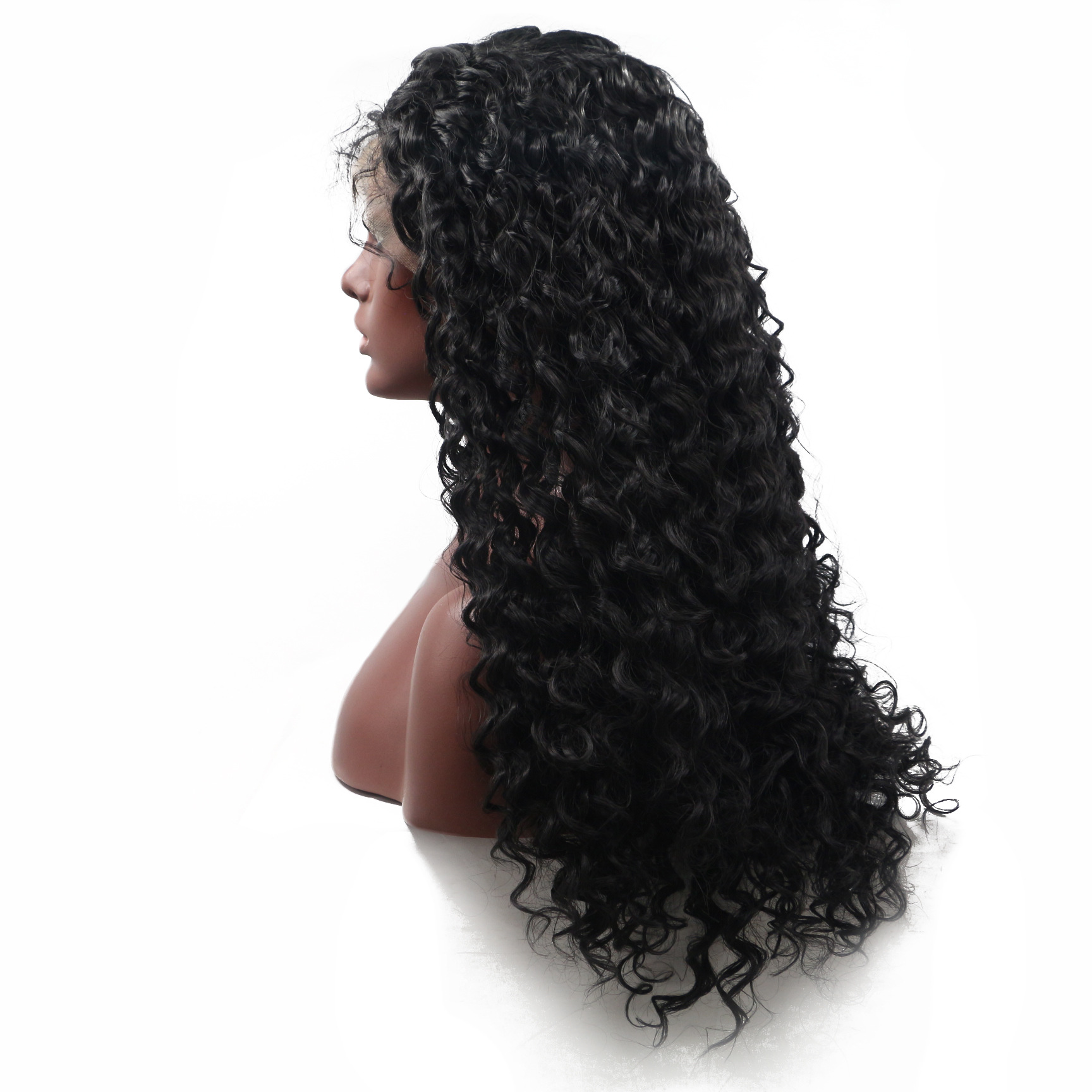 low prices black curly long african american wigs