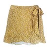Yellow Wrap Skirt