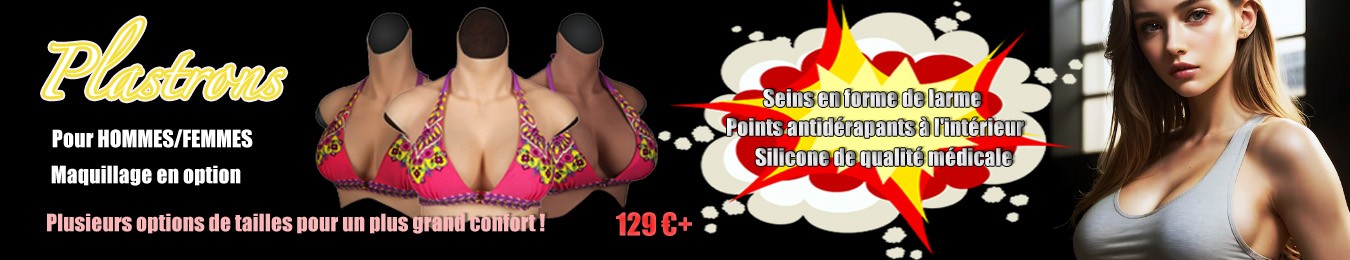 Faux sein forme de goutte bonnet B point antidérapant